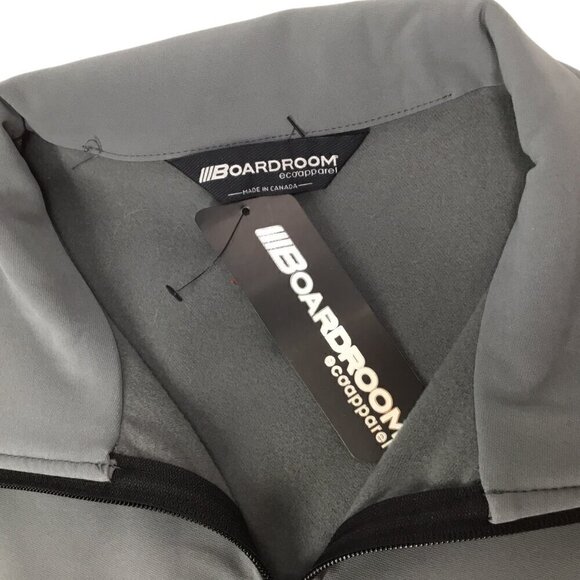 Boardroom Eco Apparel NWT Twilight Vest Canada Full Zip Size M Embroidered 'KI' - Picture 8 of 12